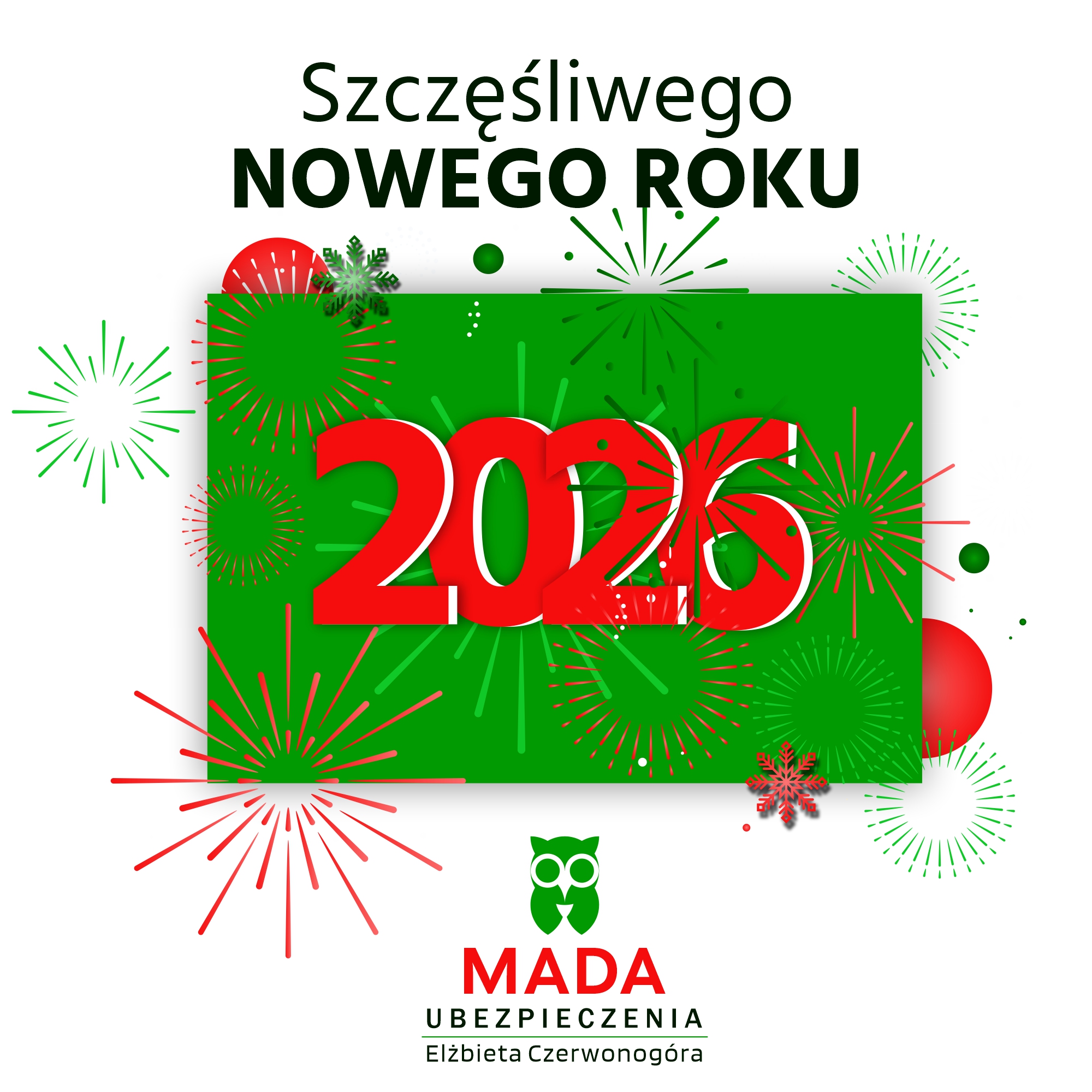 Szczęśliwego Nowego Roku